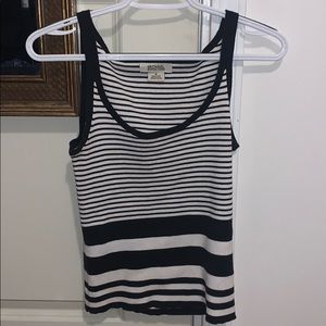 striped tank. barely worn.